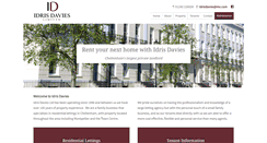 Desktop Screenshot of idrisdavies.co.uk